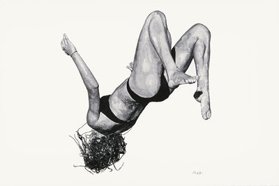 "Tricia" Giant Art 84x54 Wall Art