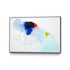 \"Backstage\" Canvas Framed Black 36x24 Wall Art