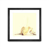 \"Banada Honey Puff\" Matted and Framed Black 36x36 Wall Art