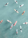 \"Surfers Ii\" Giant Art 72x54 Wall Art