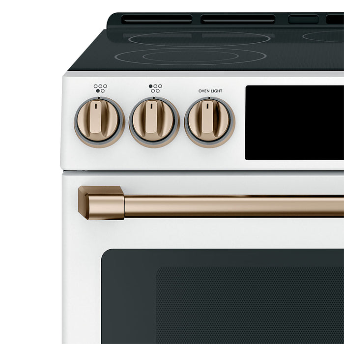 Café Electric Range Brushed Bronze Knobs and Handles Set - CXFCEHKPMBZ