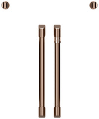 Café French-Door Wall Oven Brushed Copper Knobs and Handles - CXWSFHKPMCU