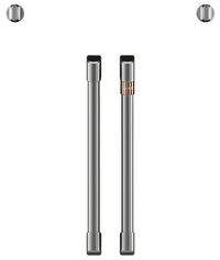 Café French-Door Wall Oven Brushed Stainless Steel Knobs and Handles - CXWSFHKPMSS