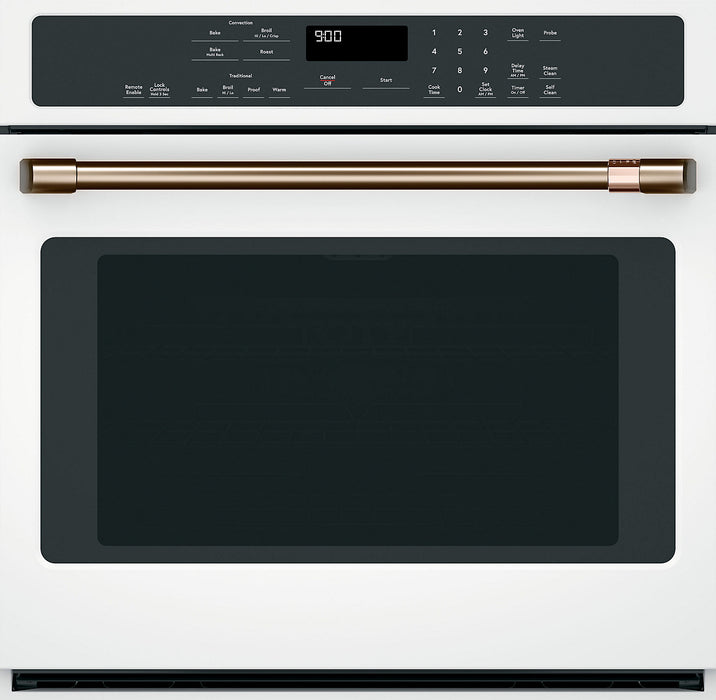 Café Single Wall Oven Brushed Bronze Handle - CXWS0H0PMBZ