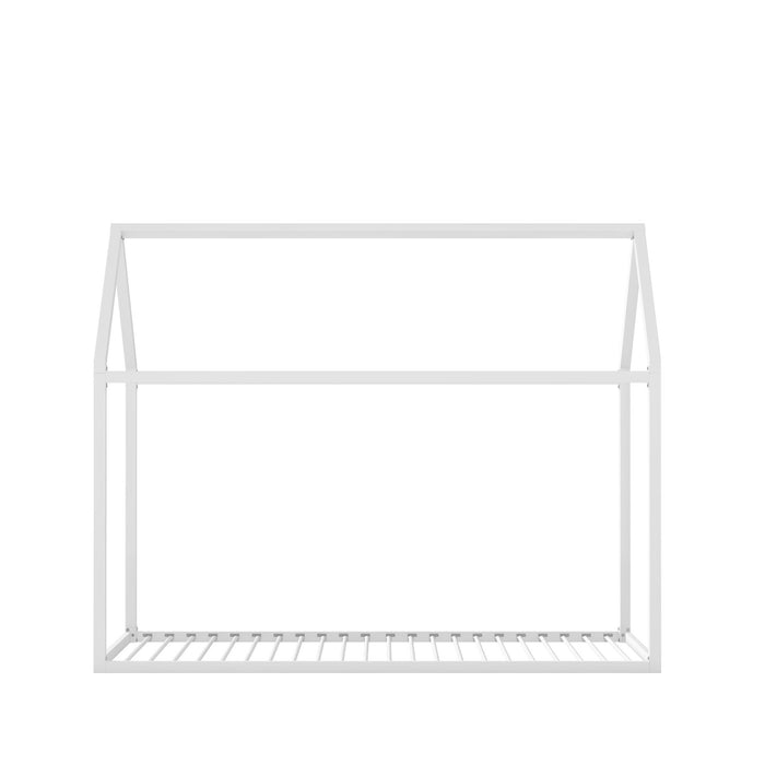 Little Seeds Skyler Twin Montessori House Bed - White