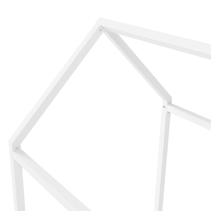 Little Seeds Skyler Twin Montessori House Bed - White