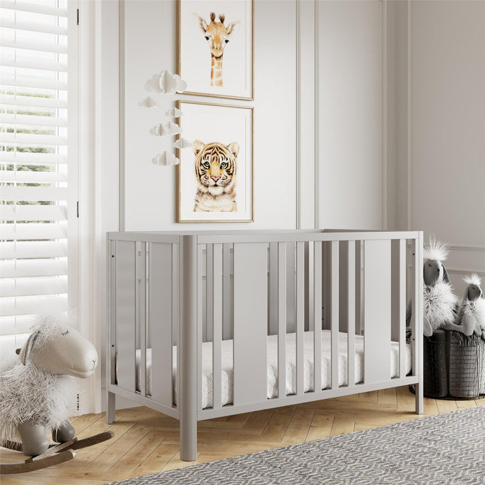 Little Seeds Crawford 3-in-1 Crib - Sharkey Grey