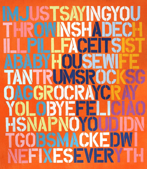 \"Cray Cray\" Giant Art 54x54 Wall Art