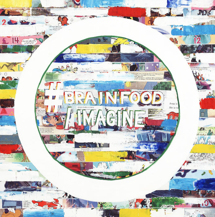 \"Smoke Circus Iv\" Giant Art 72x72 Wall Art