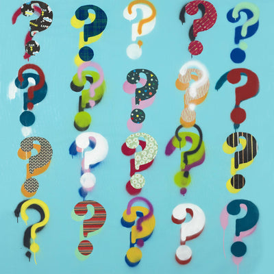 "Pop The Question" Giant Art 54x54 Wall Art
