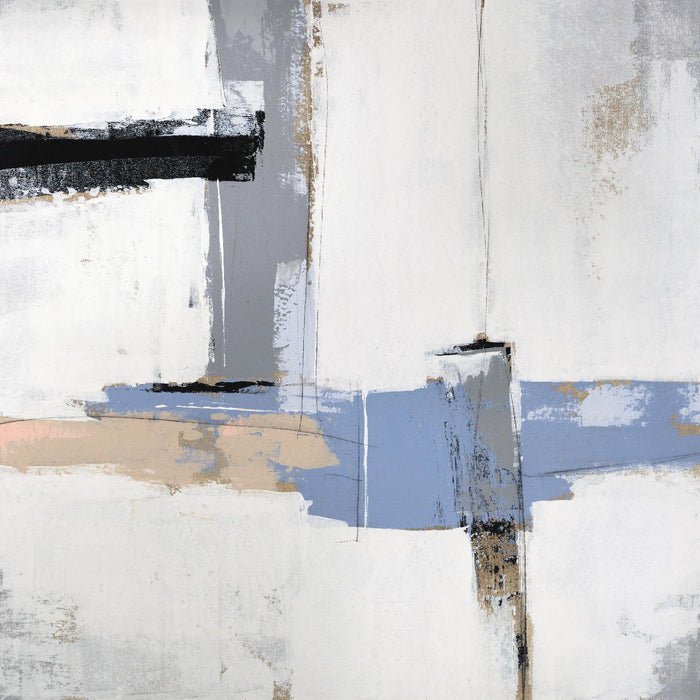 \"Broken Edges I\" Giant Art 54x54 Wall Art