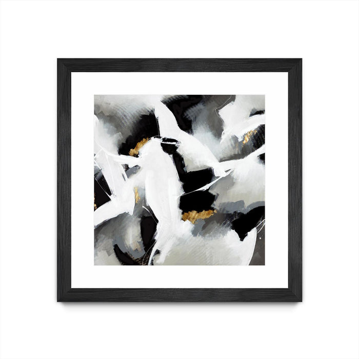 \"Driven To Dig In\" Matted and Framed Black 36x36 Wall Art