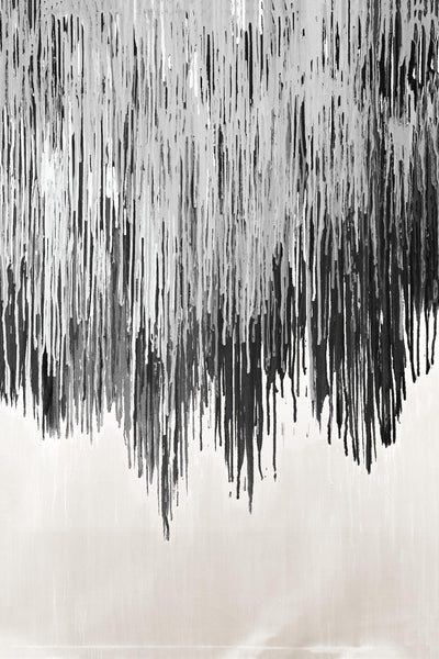 "Stained Shower Ii" Giant Art 84x54 Wall Art
