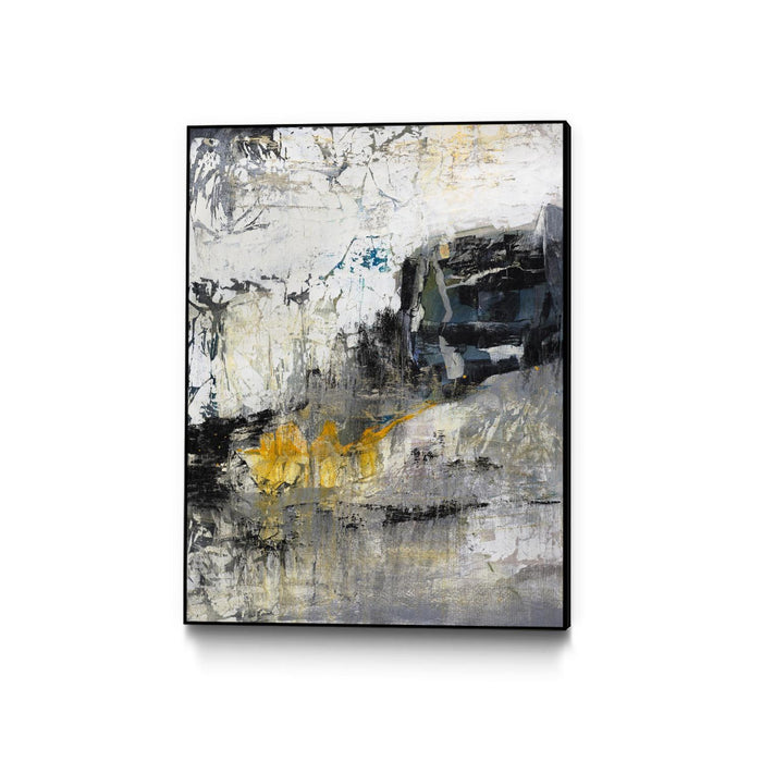 \"The Hike\" Canvas Framed Black 18x24 Wall Art