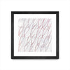 \"Hula I\" Matted and Framed Black 36x36 Wall Art