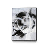 \"No Turning Radius\" Canvas Framed Black 24x32 Wall Art