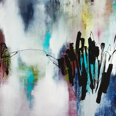 "Disruptive Connection" Giant Art 54x54 Wall Art