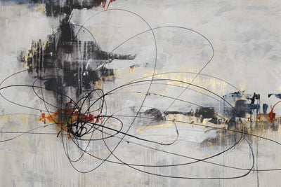 "Mess With The Mind I" Giant Art 72x48 Wall Art