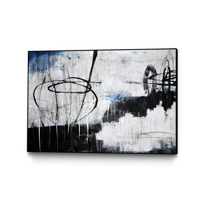 \"About That Twirl\" Canvas Framed Black 36x24 Wall Art