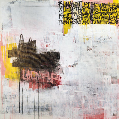 "Jump In The Air" Giant Art 54x54 Wall Art
