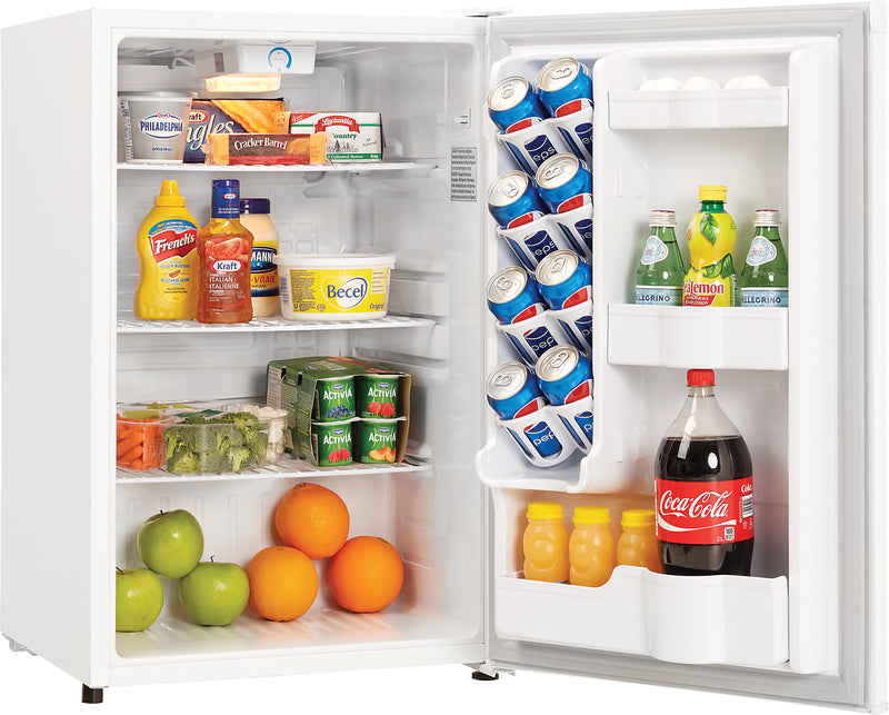 Danby 20.7\" 4.4 Cu. Ft. Single-Door Mini Fridge - White - DAR044A4WDD