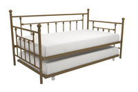 Atwater Living Maisie Twin Daybed and Trundle - Gold 