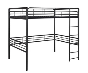 Atwater Living Bodhi Full Metal Loft Bed - Black