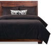 Downy Mocha 4-Piece Queen Duvet Cover Set