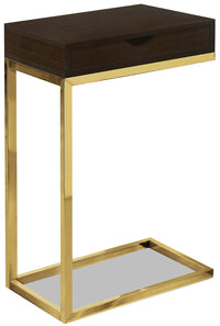 Emery Chairside Table with Drawer