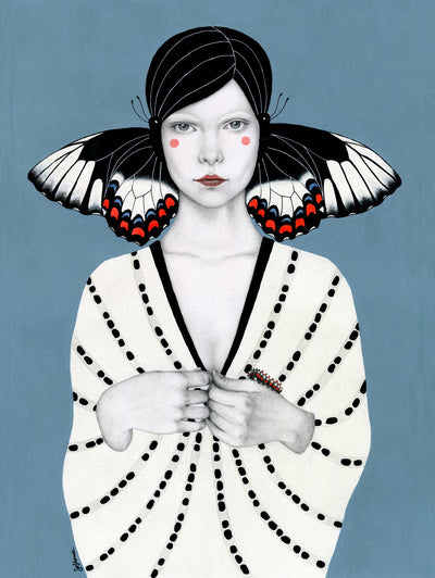 "Mila" Giant Art 72x54 Wall Art