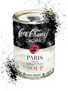 \"Fashion Soup\" Giant Art 72x54 Wall Art