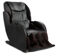 Panasonic High-Quality Synthetic Leather Urban Elite Dual Zone Heated Massage Recliner - Black 