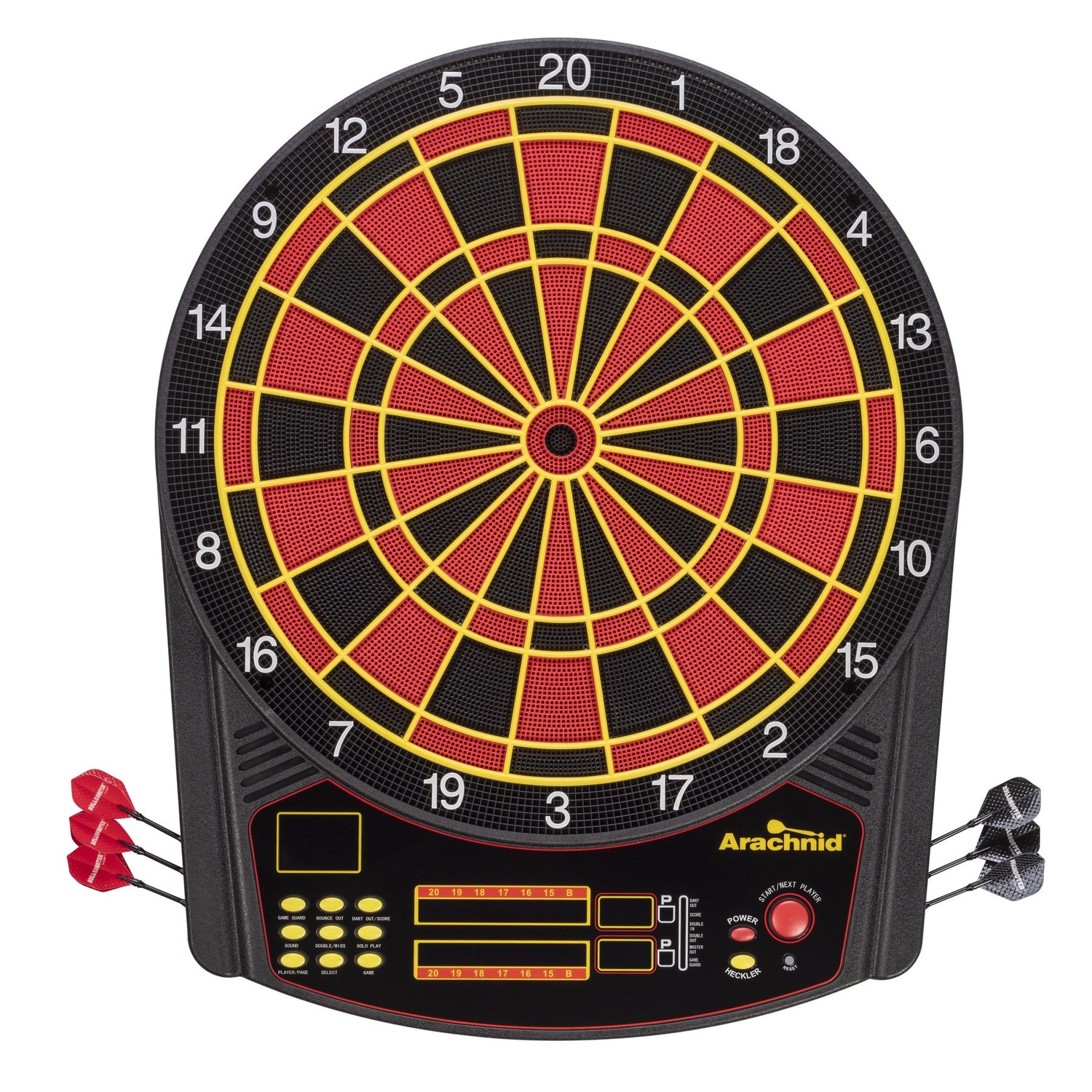 Escalade Arachnid Cricket Pro 450 Electronic Dart Board The Brick