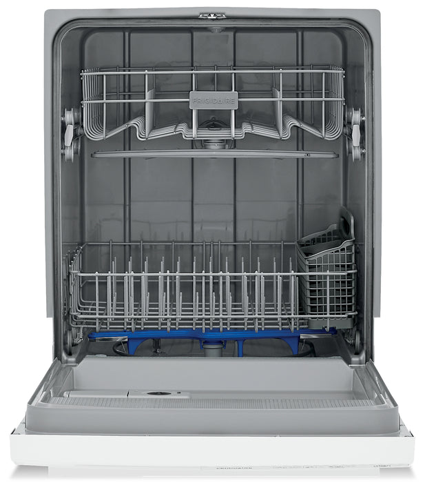 Frigidaire 24\" 55 dBA Built-In Front-Control Dishwasher - White - FFCD2413UW