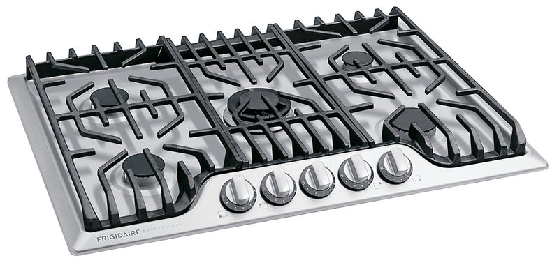Frigidaire Professional 30\" 5-Element Gas Cooktop - Stainless Steel - FPGC3077RS