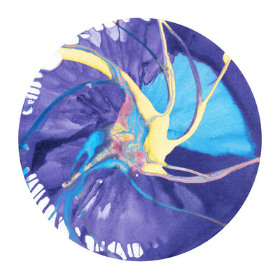 "Spin Art 26" Giant Art 72x72 Wall Art
