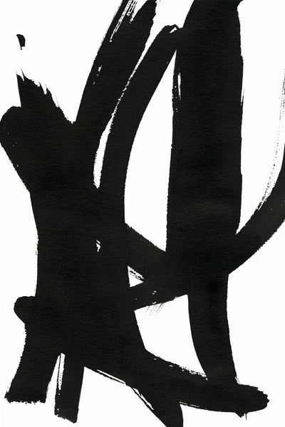 "Composition In Black And White 7" Giant Art 84x54 Wall Art