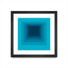 \"After Josef D\" Matted and Framed Black 30x30 Wall Art
