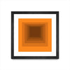 \"After Josef F\" Matted and Framed Black 30x30 Wall Art