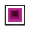 \"After Josef G\" Matted and Framed Black 30x30 Wall Art