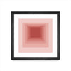 \"After Josef O\" Matted and Framed Black 36x36 Wall Art