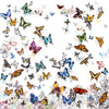 \"Papillon\" Giant Art 54x54 Wall Art