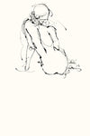 \"Contour Figure 4\" Giant Art 72x48 Wall Art