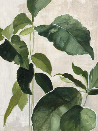 "Tropical Study Ii" Giant Art 72x54 Wall Art