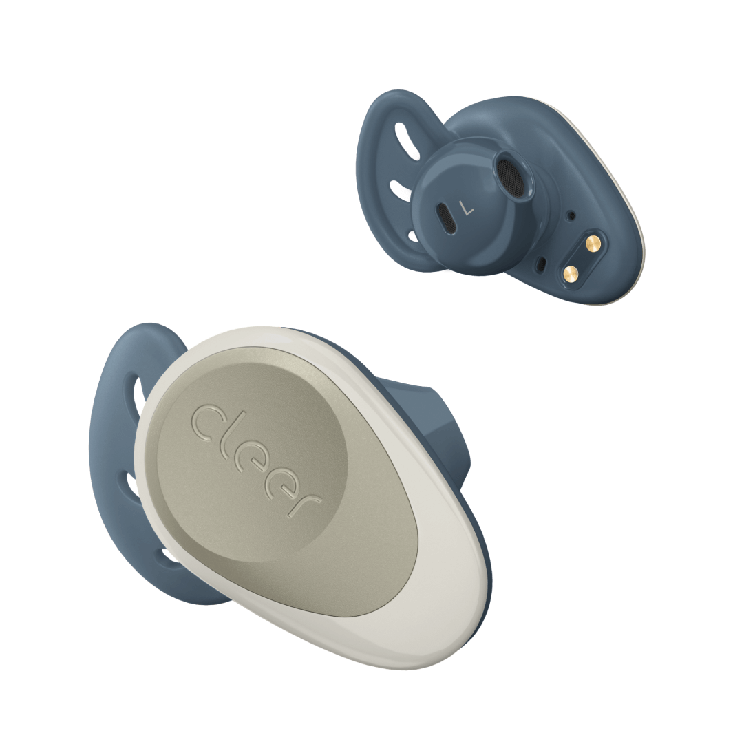Cleer Audio GOAL Wireless Earbuds Stone The Brick