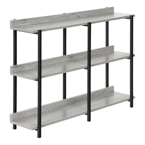 Grey and Black Console Table