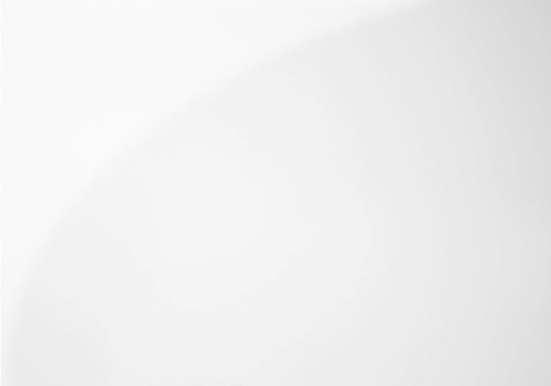 Glossy White and Chrome Metal Accent Table