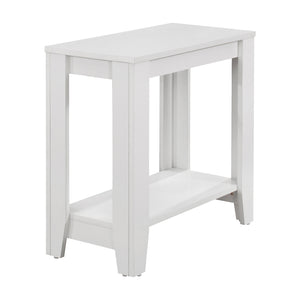 White Accent Table|Table d’appoint blanche|D90F1W4P