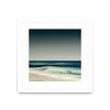 \"Cristal Surf\" Matted and Framed White 36x36 Wall Art