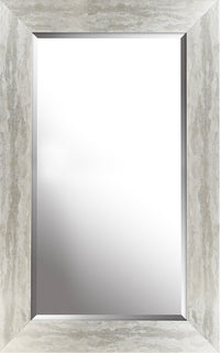 Antiqued Silver Finish Mirror - 26.5